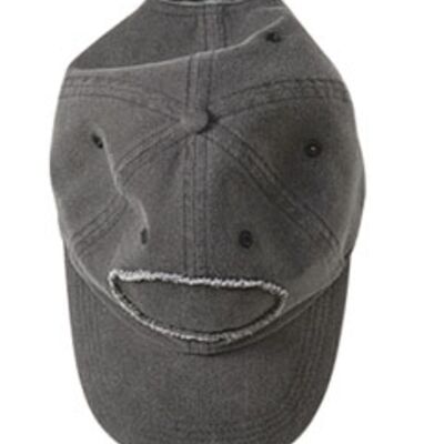 Pigment-Dyed Raw-Edge Patch Baseball Cap Thumbnail