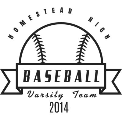 Baseball Template DNT001 BW Thumbnail