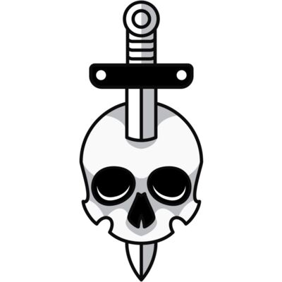 Elements Skull logo template 07 Thumbnail