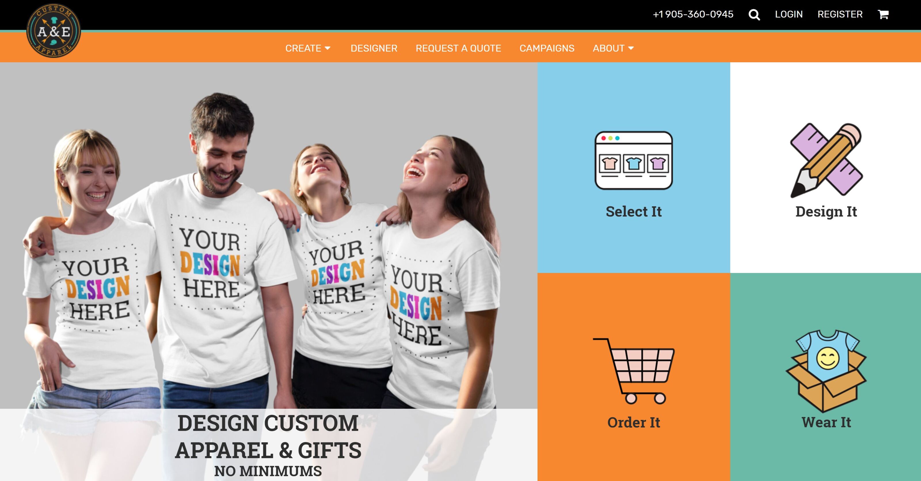 Custom DecoNetwork Website Design & Build
