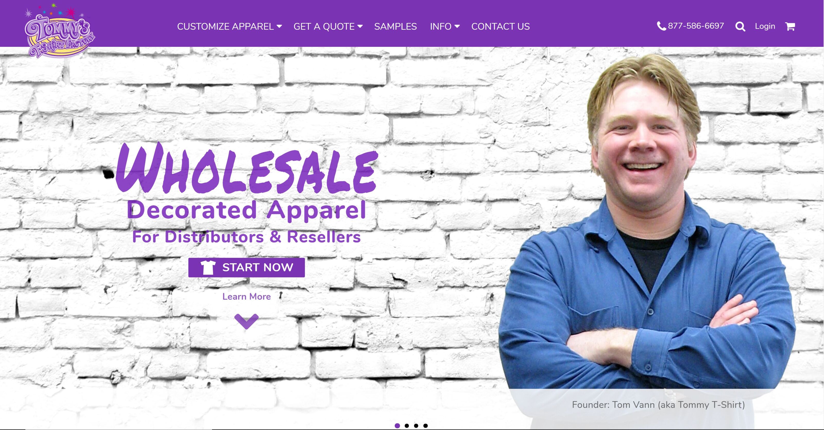 Custom DecoNetwork Website Design & Build