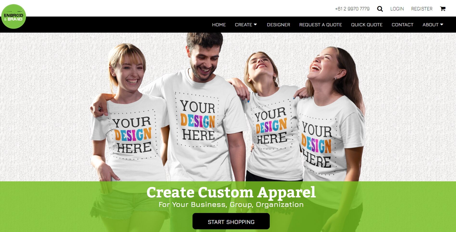 Custom DecoNetwork Website Design & Build