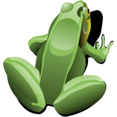 molumen Green sitting frog Thumbnail