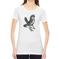 Ladies' Vintage Garment-Dyed Distressed T-Shirt Thumbnail