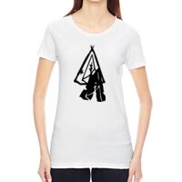 Ladies' Vintage Garment-Dyed Distressed T-Shirt Thumbnail