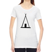 Ladies' Vintage Garment-Dyed Distressed T-Shirt Thumbnail