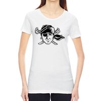 Ladies' Vintage Garment-Dyed Distressed T-Shirt Thumbnail