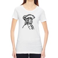 Ladies' Vintage Garment-Dyed Distressed T-Shirt Thumbnail