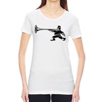 Ladies' Vintage Garment-Dyed Distressed T-Shirt Thumbnail