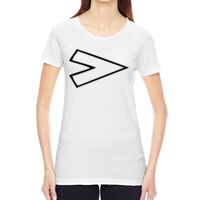 Ladies' Vintage Garment-Dyed Distressed T-Shirt Thumbnail