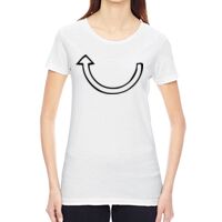 Ladies' Vintage Garment-Dyed Distressed T-Shirt Thumbnail