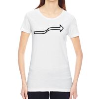 Ladies' Vintage Garment-Dyed Distressed T-Shirt Thumbnail