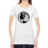 Ladies' Vintage Garment-Dyed Distressed T-Shirt Thumbnail