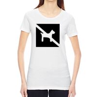 Ladies' Vintage Garment-Dyed Distressed T-Shirt Thumbnail