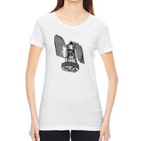 Ladies' Vintage Garment-Dyed Distressed T-Shirt Thumbnail