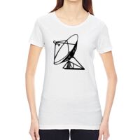 Ladies' Vintage Garment-Dyed Distressed T-Shirt Thumbnail