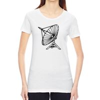 Ladies' Vintage Garment-Dyed Distressed T-Shirt Thumbnail