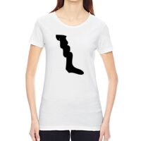 Ladies' Vintage Garment-Dyed Distressed T-Shirt Thumbnail