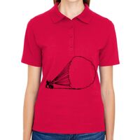 Ladies' 6.5 oz. X-Temp® Piqué Short-Sleeve Polo with Fresh IQ Thumbnail