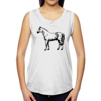 Ladies' Muscle Cotton Modal T-Shirt Thumbnail
