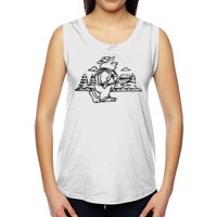 Ladies' Muscle Cotton Modal T-Shirt Thumbnail
