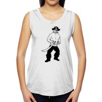 Ladies' Muscle Cotton Modal T-Shirt Thumbnail