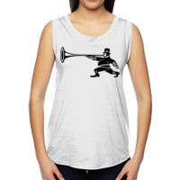 Ladies' Muscle Cotton Modal T-Shirt Thumbnail