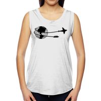 Ladies' Muscle Cotton Modal T-Shirt Thumbnail