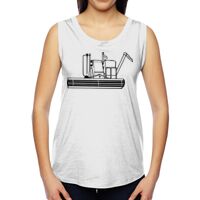 Ladies' Muscle Cotton Modal T-Shirt Thumbnail