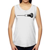 Ladies' Muscle Cotton Modal T-Shirt Thumbnail