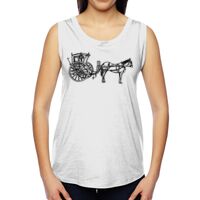 Ladies' Muscle Cotton Modal T-Shirt Thumbnail