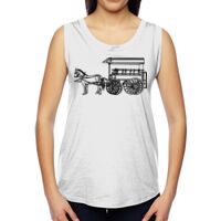 Ladies' Muscle Cotton Modal T-Shirt Thumbnail