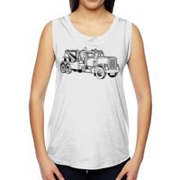 Ladies' Muscle Cotton Modal T-Shirt Thumbnail