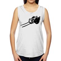 Ladies' Muscle Cotton Modal T-Shirt Thumbnail