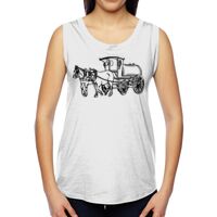 Ladies' Muscle Cotton Modal T-Shirt Thumbnail