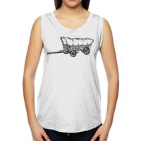 Ladies' Muscle Cotton Modal T-Shirt Thumbnail