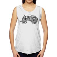 Ladies' Muscle Cotton Modal T-Shirt Thumbnail