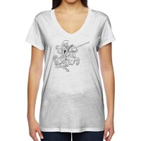 Ladies' Everyday Cotton Modal V-Neck Thumbnail