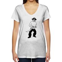 Ladies' Everyday Cotton Modal V-Neck Thumbnail