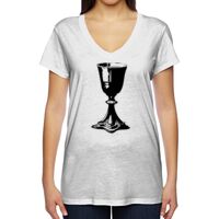 Ladies' Everyday Cotton Modal V-Neck Thumbnail