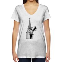 Ladies' Everyday Cotton Modal V-Neck Thumbnail