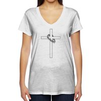 Ladies' Everyday Cotton Modal V-Neck Thumbnail