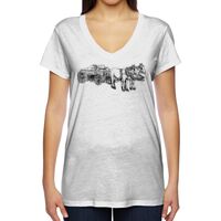 Ladies' Everyday Cotton Modal V-Neck Thumbnail