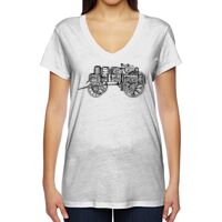 Ladies' Everyday Cotton Modal V-Neck Thumbnail