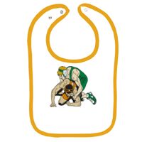 Infant Contrast Trim Terry Bib Thumbnail