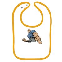 Infant Contrast Trim Terry Bib Thumbnail