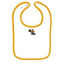 Infant Contrast Trim Terry Bib Thumbnail