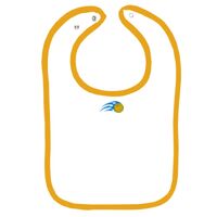 Infant Contrast Trim Terry Bib Thumbnail