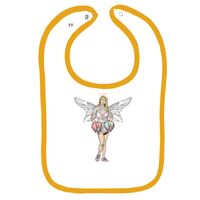 Infant Contrast Trim Terry Bib Thumbnail