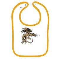 Infant Contrast Trim Terry Bib Thumbnail